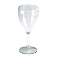 Copa vino 25 cl, en policarbonato irrompible y transparente
